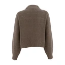 Brunello Cucinelli Dame Strikkevarer Brun M,