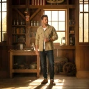 Chesapeake's Herre Skjorter Beige M,