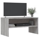 vidaXL TV-benk grå sonoma 80x40x40 cm konstruert tre 8720286974971