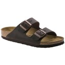Birkenstock Unisex Arizona Oiled Leather Regular 41, Habana
