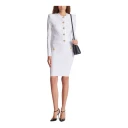 Balmain Dame Strikkevarer Hvit L,