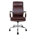 Kontorstol HOME4YOU Ultra 106,5–116,5 cm Brun - brun