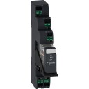 Schneider Electric 10 stk Relé med stikkontakt + LED 1CO 24VDC push-in, RXG13BDPVP