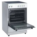 Scandomestic FCC800W 60 cm Keramisk Komfyr med Varmluft
