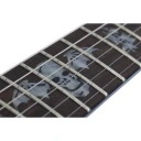 Schecter Synyster Standard Gloss Black with Silver Pin Stripes