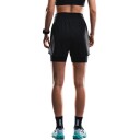 FUSION Tempo! Pro Run 2in1 Løpeshorts Dame Svart S
