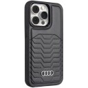 Audi Magsafe Mobildeksel i Syntetisk Lær for iPhone 13 Pro Max - Svart
