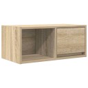 TV benk sonoma eik 60x31x25,5 cm konstruert tre