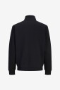 Jack & Jones   Collegegenser Jjebradley Sweat Zip Hn   Svart