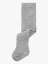 Name It Wak Wool Bland Pantyhose Solid Grå 50/56