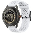 Silikonarmbånd 22mm for Xiaomi S4 Sport - Hvit