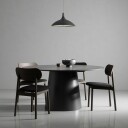 Decotique Elephant Stol Mørk Eik / Antrasittfarget Bouclé
