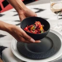 Villeroy & Boch Manufacture Rock skål svart