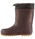 mikk-line Winter Wellies - Glitter - Brown - 25