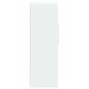  Hylle hvit 50x42,5x124 cm konstruert tre