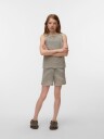 Vero Moda Girl Ohia topp uten ermer  krem (122/128)