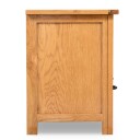 TV-benk eik 90x35x48 cm