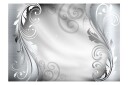 Fototapet Silver Ornament 100x70 - Artgeist sp. z o. o.