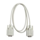 ELETRA RS232 DB9 M 1M KABEL, GRÅ
