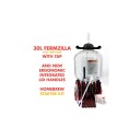 Flat Bottom kit med PET flasker FermZilla Flat Bottom 30L Starter Kit