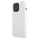 Mercedes Hardcase til iPhone 13 Pro/13 6,1" Hvit med Sølvstjernemønster