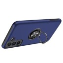 Samsung Galaxy S21 FE 5G Magnetisk Ring Grep Deksel Marine Blå