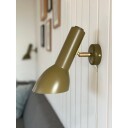 Cph Lighing Oblique Vegglampe HW Chrome/Olive Green Lighting