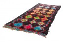 Marokkansk Boucherouite teppe 120 x 285 cm Størrelse: 120 x 285 cm