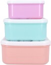 Disney Frozen Matbokser Let's Eat 3-in-1 Rosa