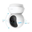 TP-Link Tapo C200 WiFi Overvåkningskamera Hvit med Pan/Tilt 1080p
