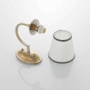 Lindby Lumiel vegglampe med tekstilskjerm