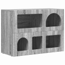  Serviesskap Grå Sonoma 80,5 x 35 x 59 cm Konstruert tre