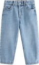 Lindex Baggy Jeans With Regular Waist - Blue - 122