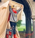 Souza Kostymer Kongens krone Arthur Gull Souza OneSize Kostymer 106818-NC
