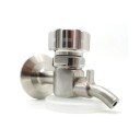 1.5" Sample Valve Tri-Clamp rustfritt stål