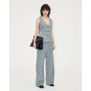 STINE GOYA Jesabelle, 1910 Textured Casual Che - Blue - M