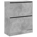  Skoskap betonggrå 80x34x96,5 cm konstruert tre 8721012382053