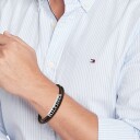 Tommy Hilfiger Bryan Armbånd Lær 2790589 - Herre - Stainless Steel