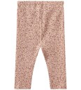 Wheat Leggings   Jules   Dime Rose Small Blomster   Wheat   68   Leggings Beige Brun Rosa   62