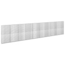vidaXL Gabion med 3,5 mm wire og 5x2,5 cm nett 950x20x200 cm