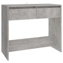 vidaXL Konsollbord betonggrå 89x41x76,5 cm stål