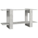 vidaXL Bokhylle betonggr? 100x30x51cm konstruert tre