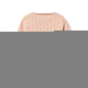 Wheat knit cardigan Maia – powder 104