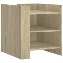  Nattbord sonoma eik 45x50x50 cm konstruert tre 848292
