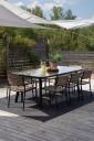 Venture Home   Spisegruppe Paola med 8 spisestoler Paola   Svart