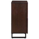  Skjenk brun 60x34x75 cm heltre mango 8721012489974