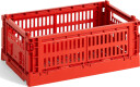 HAY Colour Crate S 17 x 26,5 cm Rød