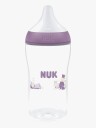 NUK Perfect Match 260 ml Anti-kolikk Tåteflaske Flodhest Lilla