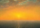 Sunset On the Sea By John Frederick Kensett Plakat Plakat / 40x50cm