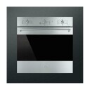 Smeg 60 cm Innbyggingsovn Rustfritt Stål med Grillfunksjon og Varmluft SF6381X